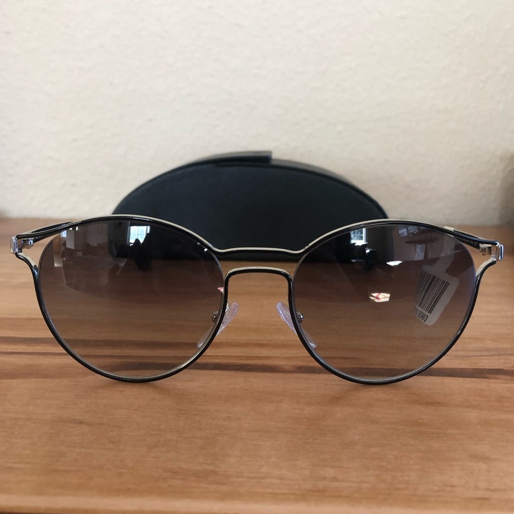 Prada Round Gradient Sunglasses